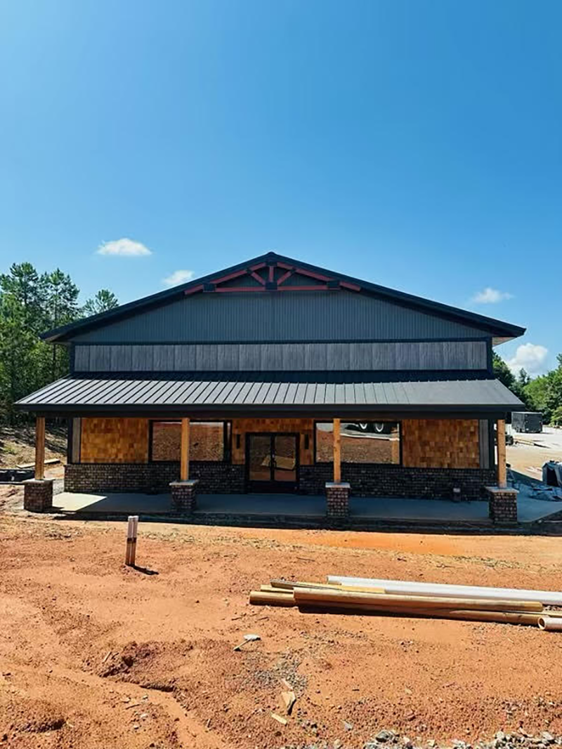 front view garage at lkn