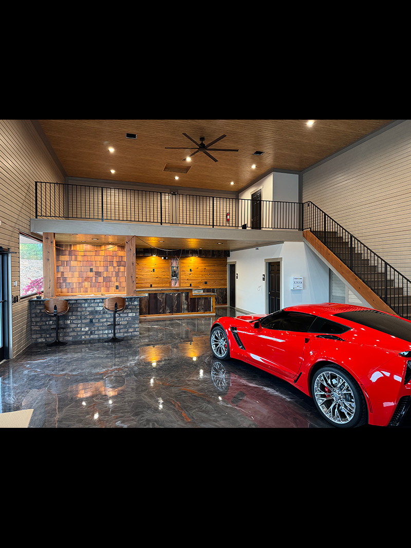 front view garage at lkn
